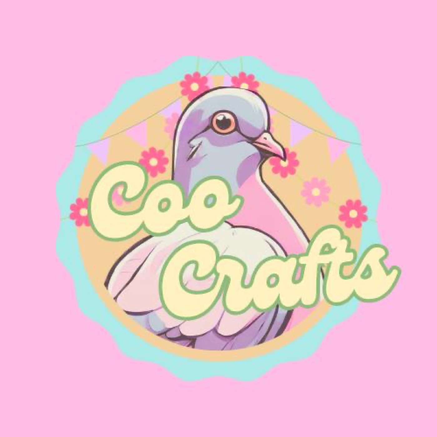 Coo Crafts pigeon logo